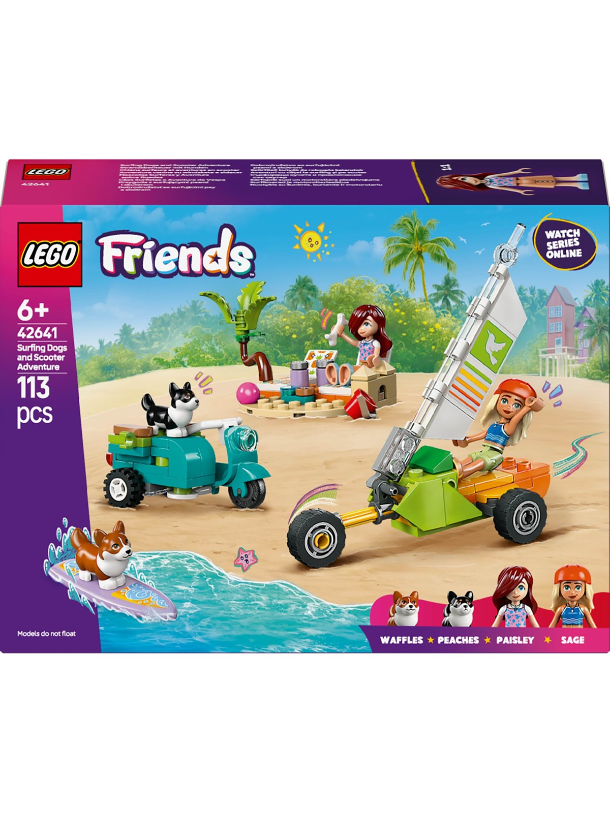 Lego Friends 42641 Strandabenteuer Mit Hunden
