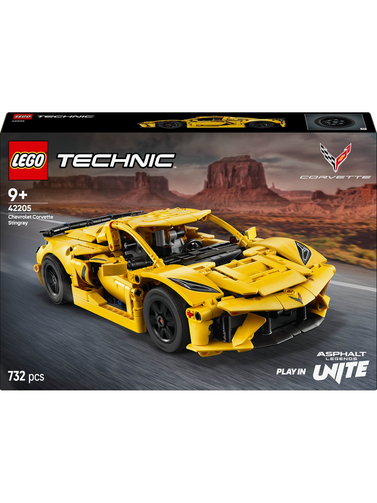 Lego Technic 42205 Chevrolet Corvette Stingray