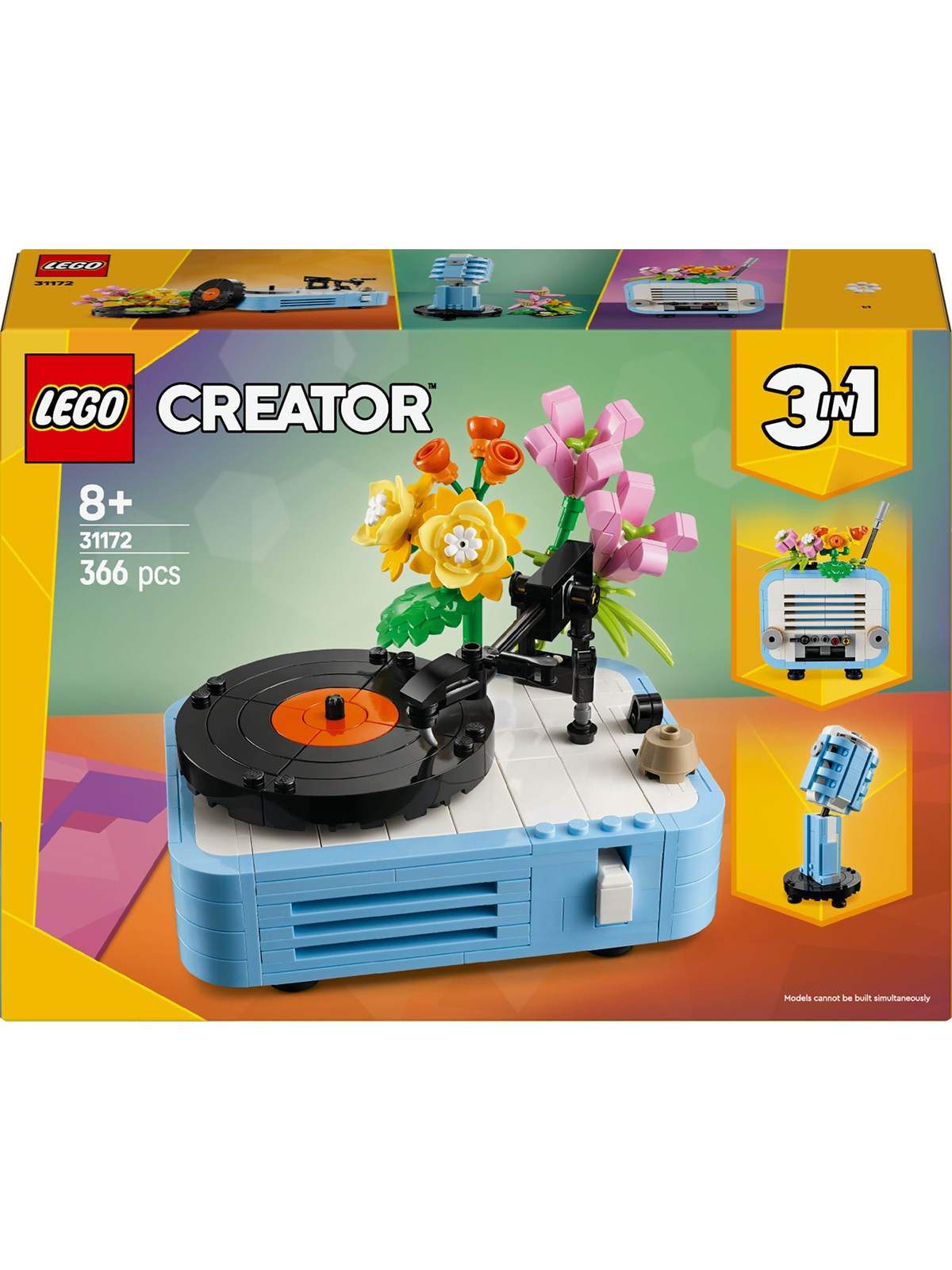 Lego Creator 31172 Plattenspieler Mit Blumen