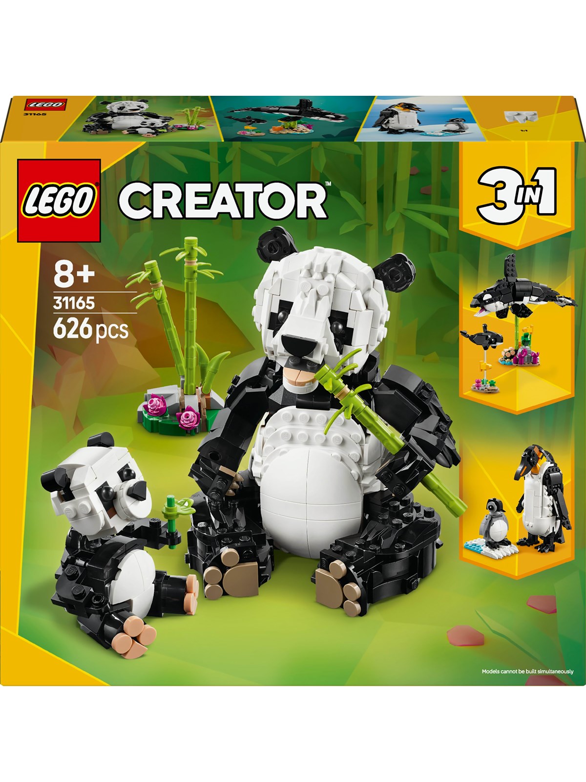 Lego Creator 31165 Wilde Tiere: Pandafamilie