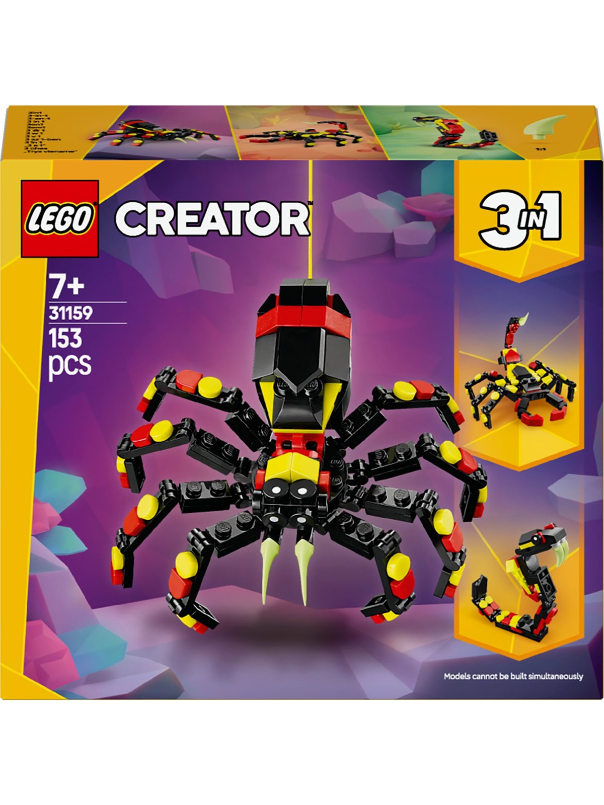 Lego Creator 31159 Wilde Tiere: Überraschungsspinne