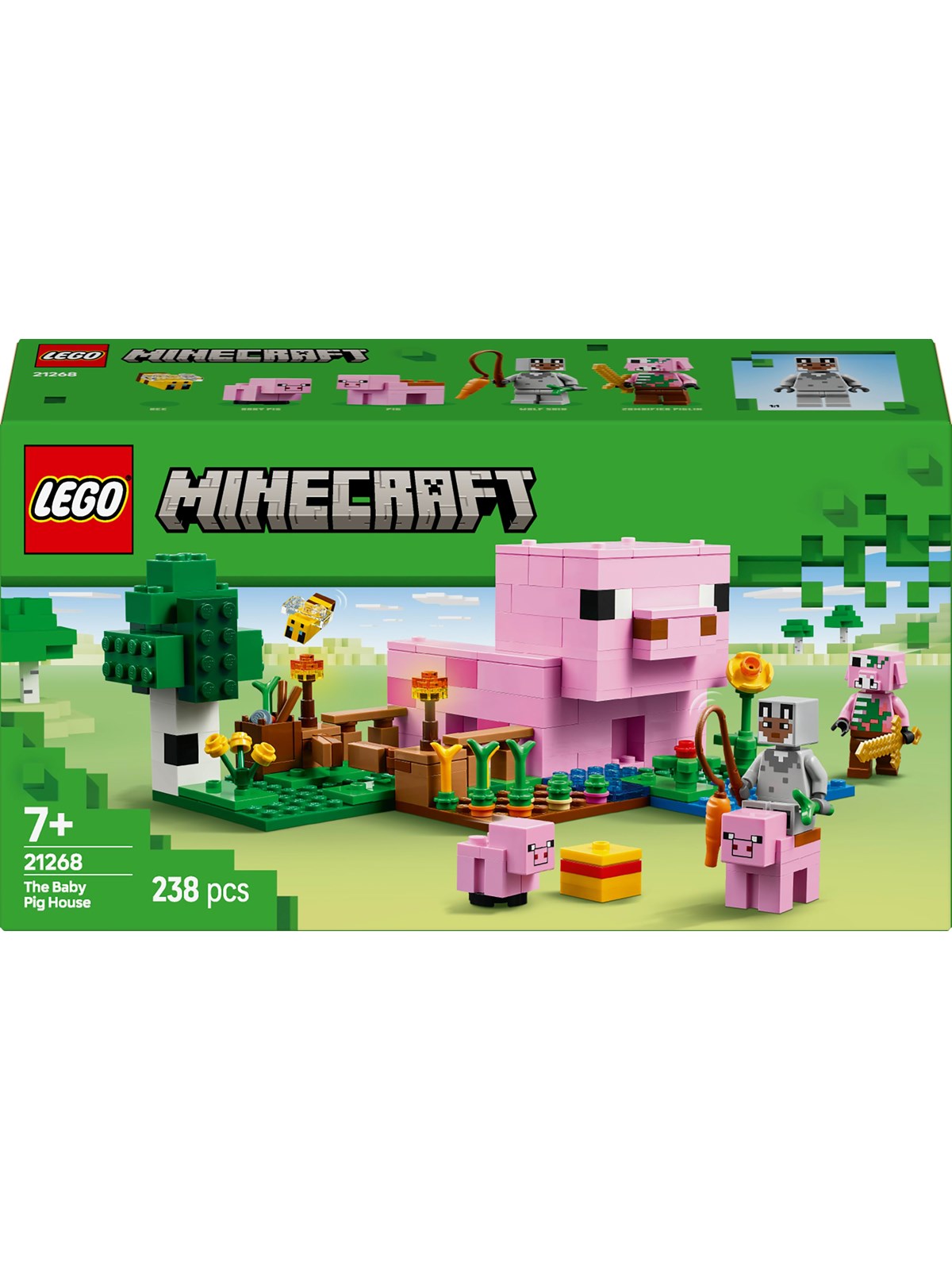 Lego Minecraft 21268 Das Babyschwein-haus