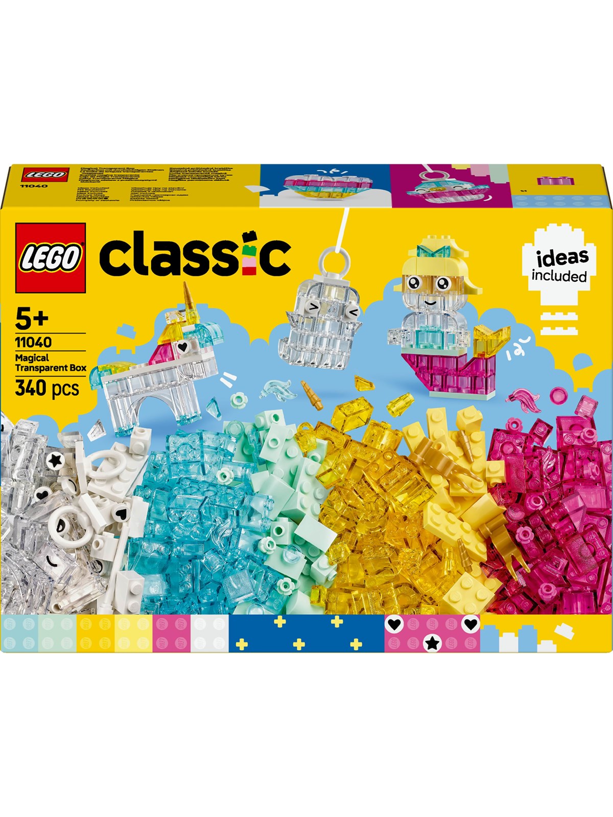 Lego Classic 11040 Zauberbox Mit Durchsichtigen Steinen