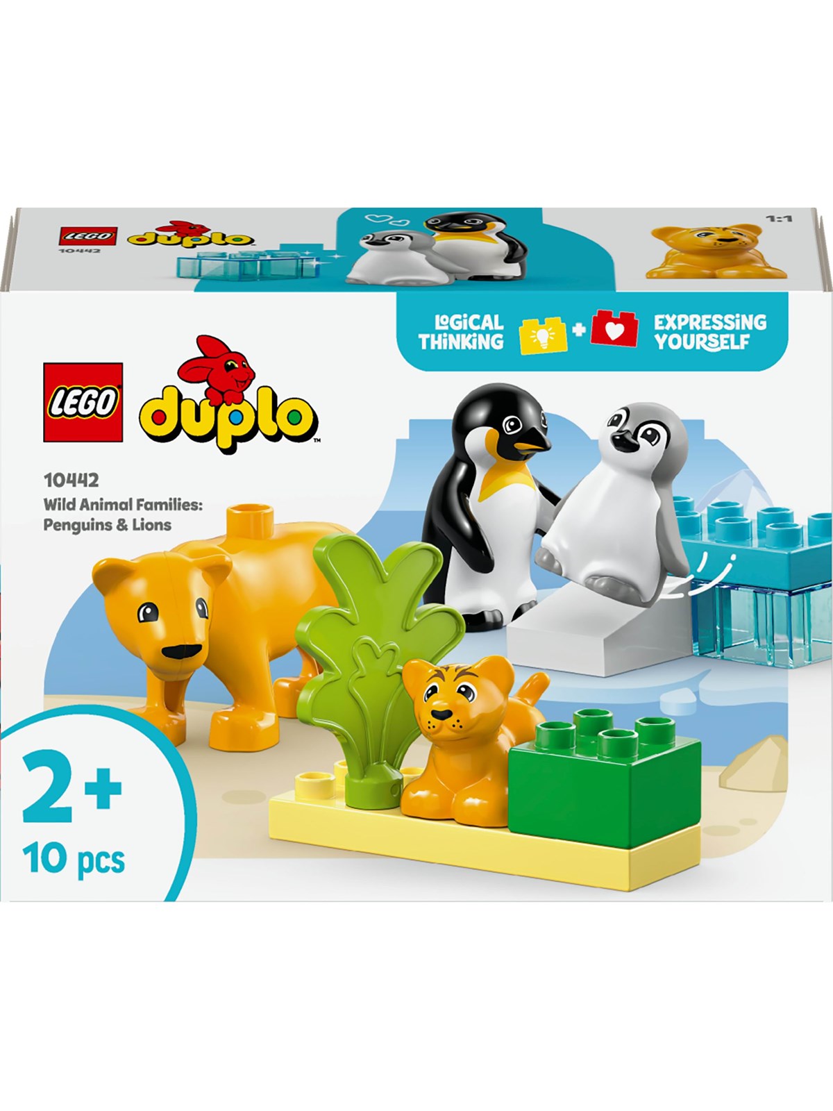 Lego Duplo 10442 Wildtier-familien: Pinguine Und Löwen