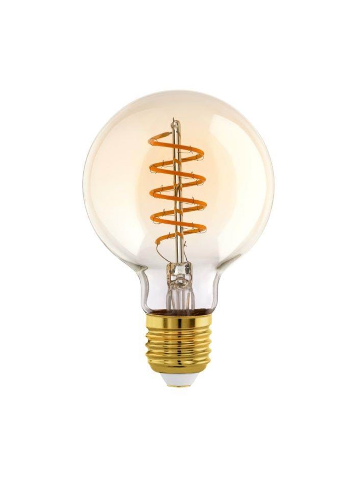 Eglo Led-lampe G80 Globe 4w/820 245 Lumen Amber Dimmable E27 - Led Birnen - 110079
