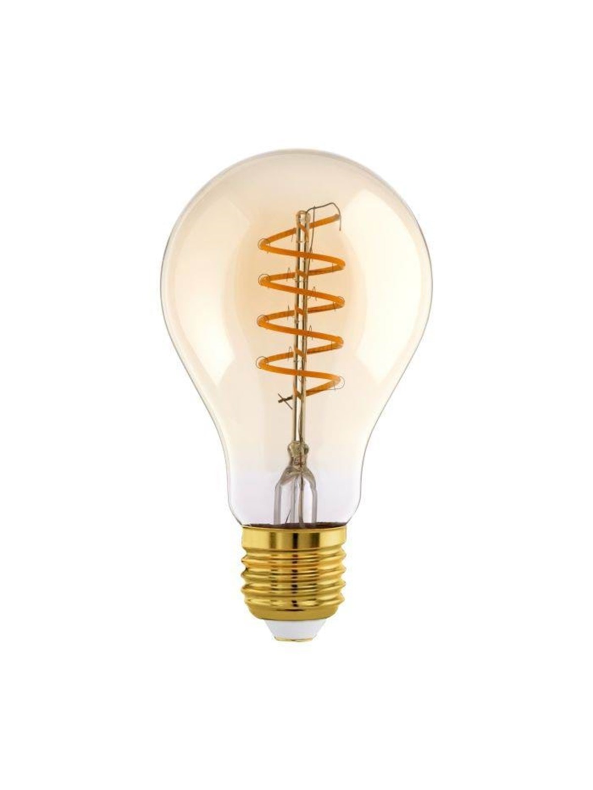 Eglo Led-lampe A75 Spiral 4w/820 245 Lumen Amber Dimmable E27 - Led Birnen - 110078