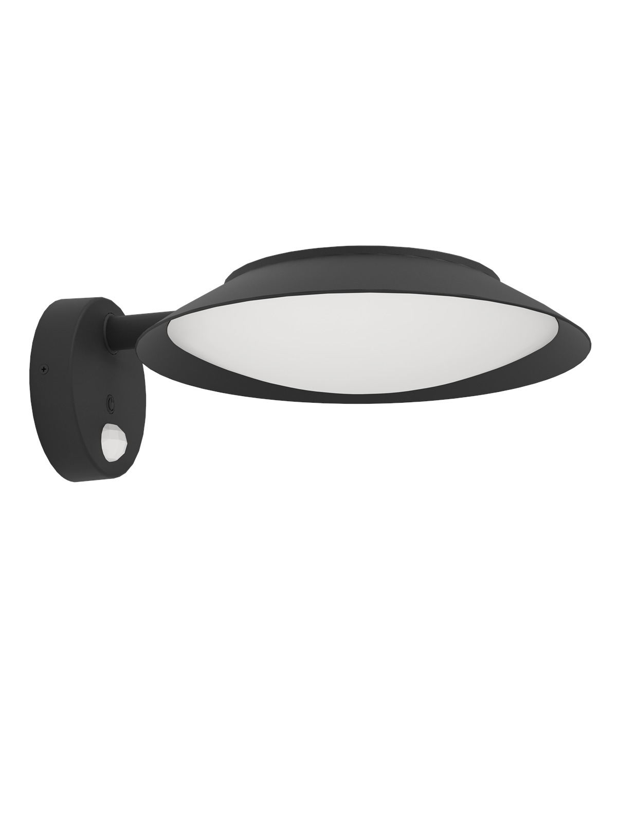 Eglo Cerrisi Outdoor Wall Lamp Solar Cell Black - Lampen - 901079