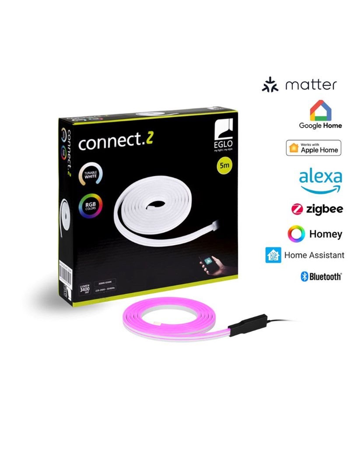 Eglo Neon-stripe-z Light Strip Rgb+TW 5 Meters - Smart Home - 901109