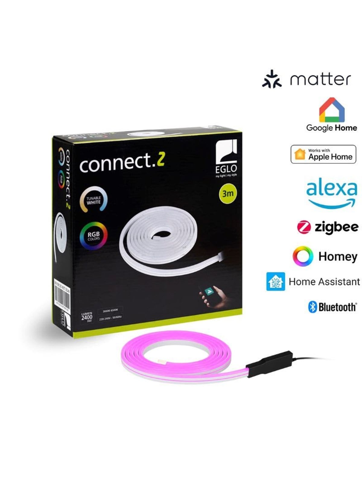 Eglo Neon-stripe-z Light Strip Rgb+TW 3 Meters - Smart Home - 901108