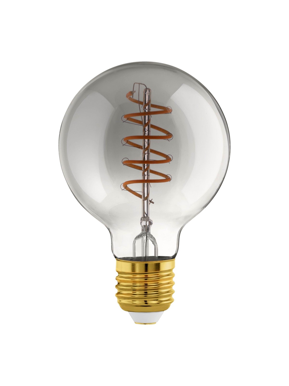 Eglo Connect-z Led G80 Spiral 4W 2000k E27 Smoky - Smart Home - 110286