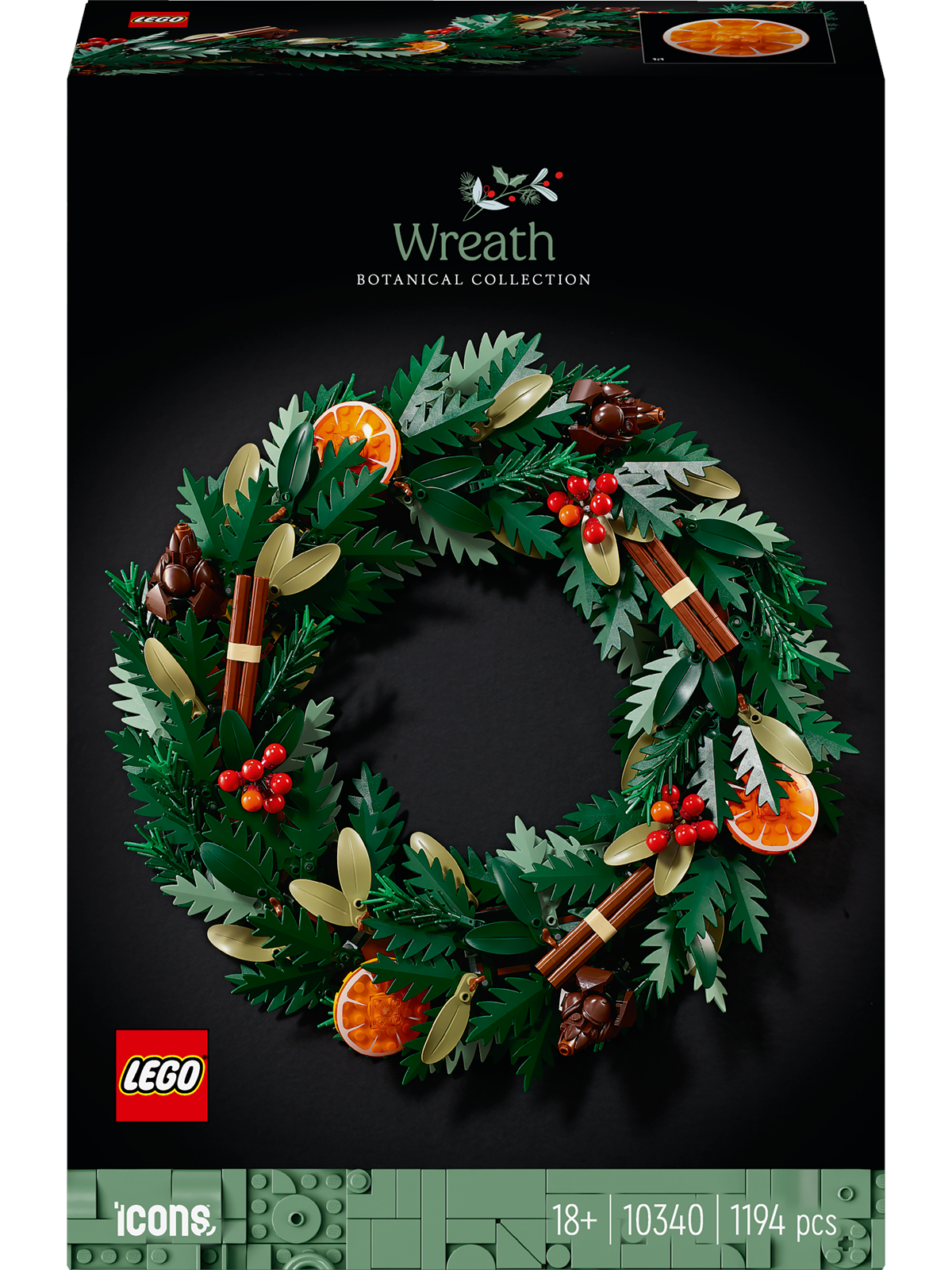 Lego Botanicals 10340 Weihnachtskranz