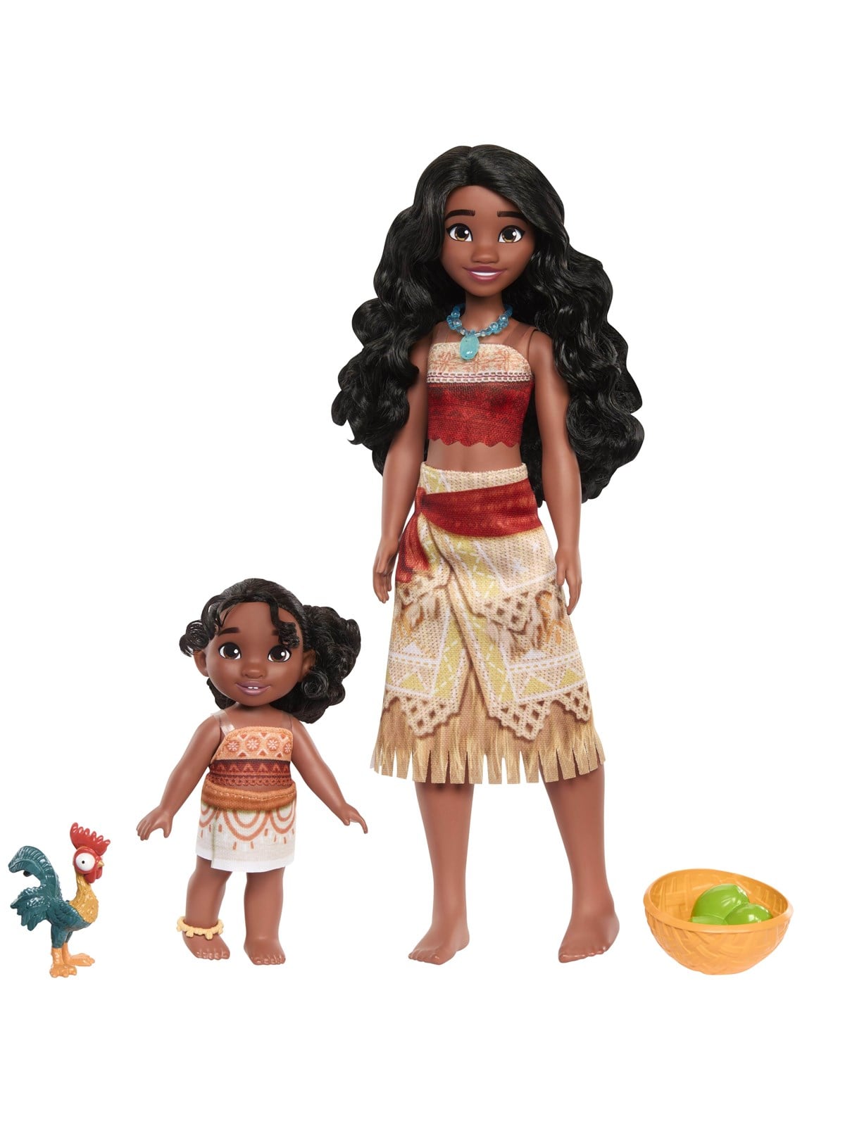 Disney Vaiana 2 - Vaiana & Simea Sister Set - Dolls Accessories - Jbt66
