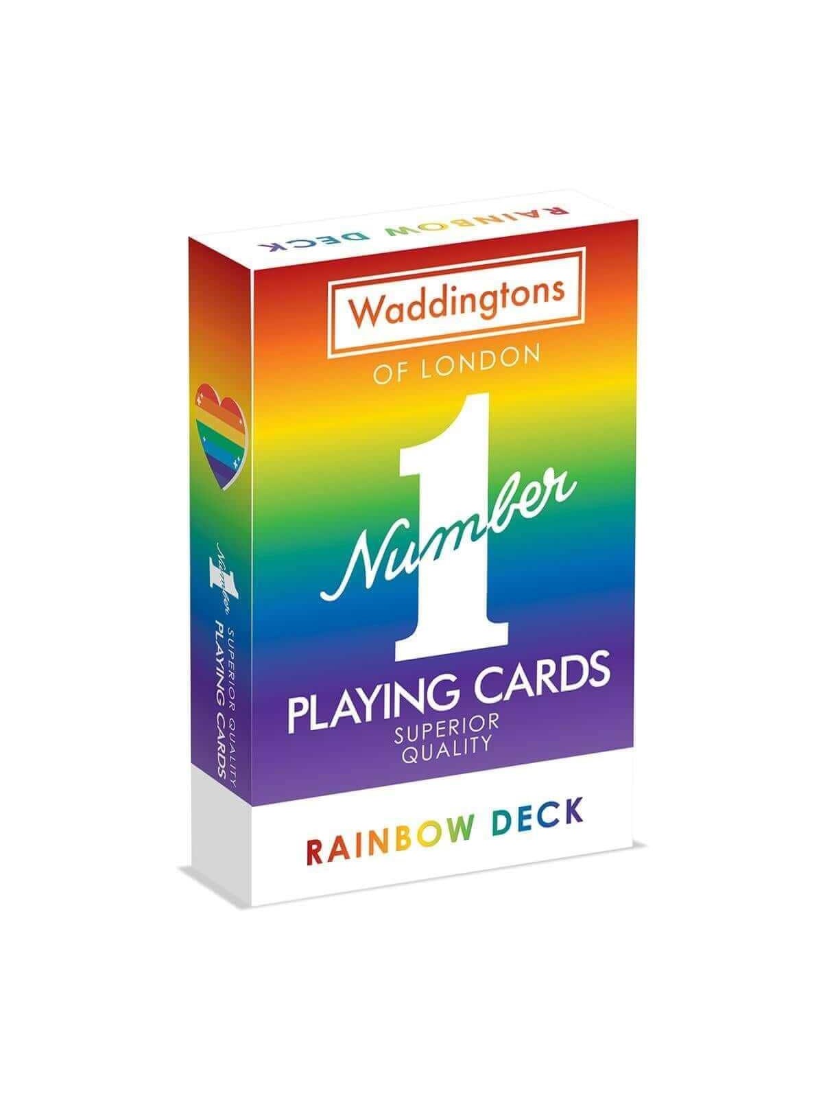 Winning Moves Rainbow - Playing Cards (EN) - Brettspiele - 5036905041034