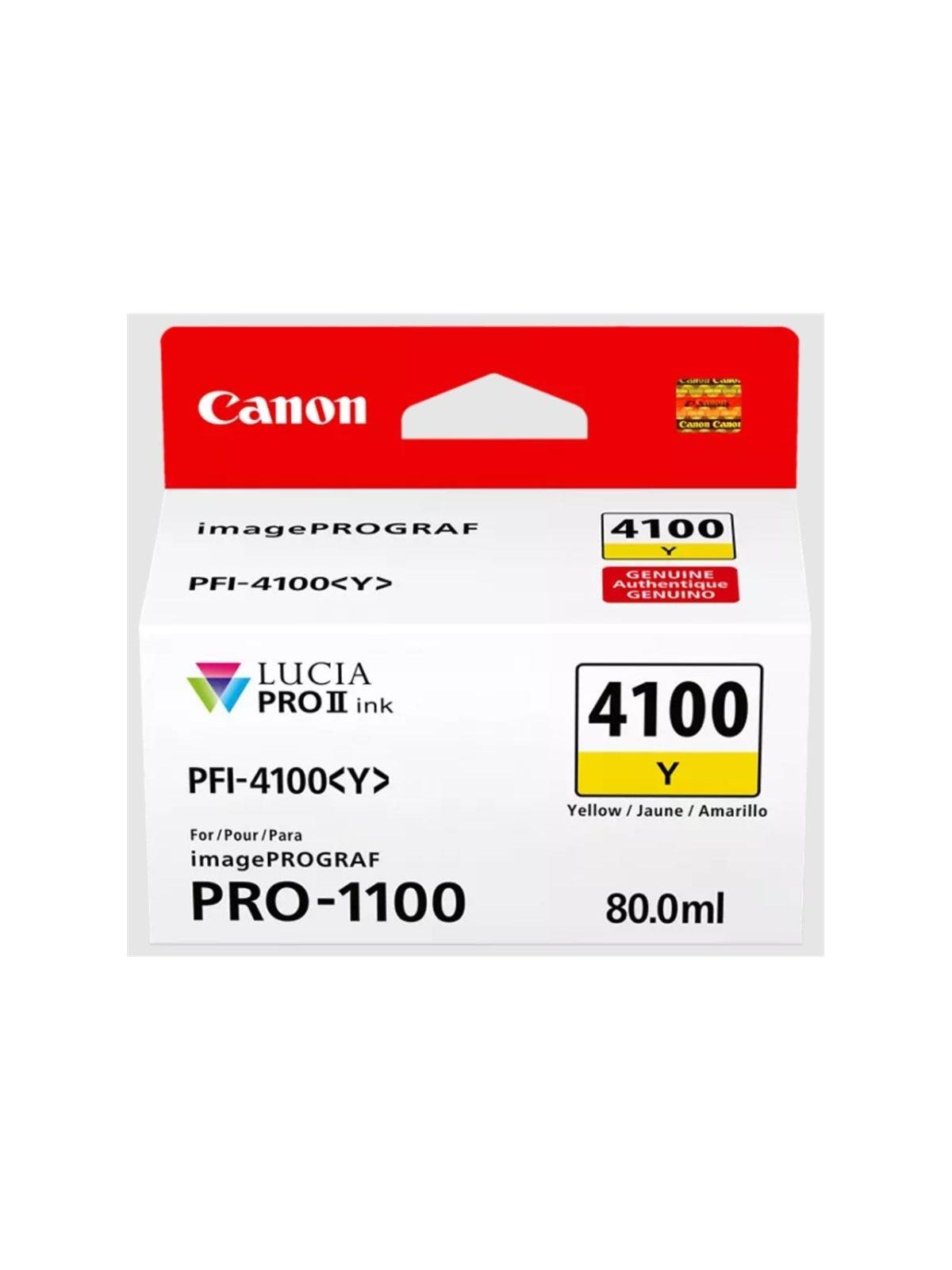 Canon Pfi 4100 / 6780c001 Yellow - Blækp - Druckerzubehoer Tinte Toner