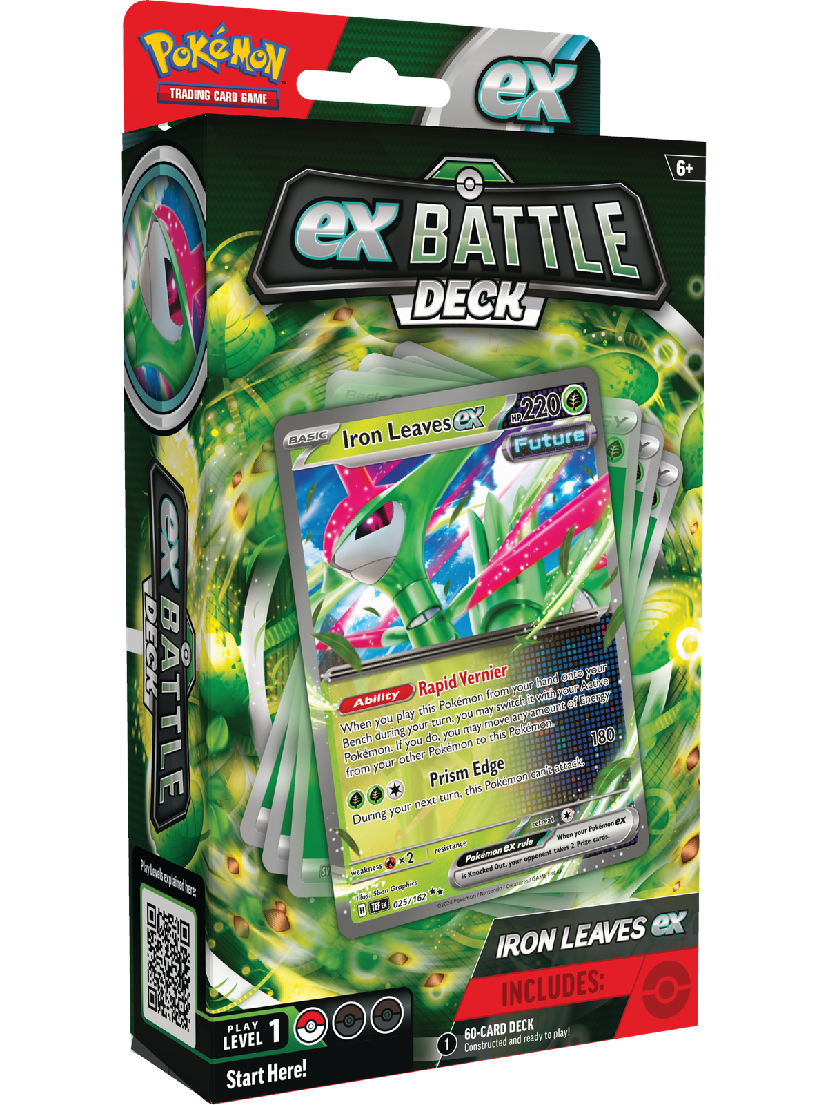 Pokemon Tcg ex Battle Deck - Tapu Koko / Iron Leaves - Scarlet & Violet - Pok85876