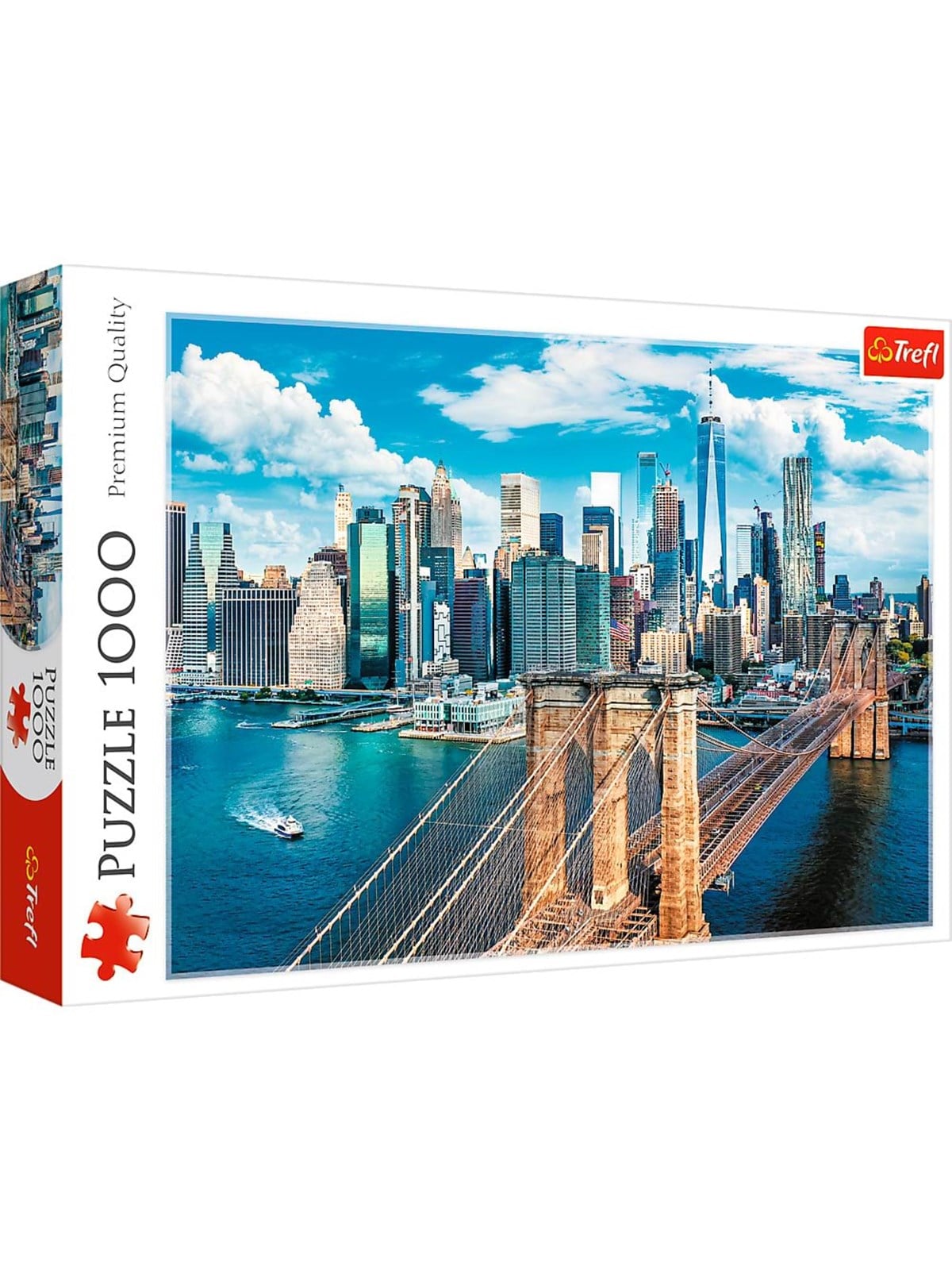 Trefl Puzzle - Brooklyn Bridge New York Usa (1000 Pieces) Boden - Tfl10725