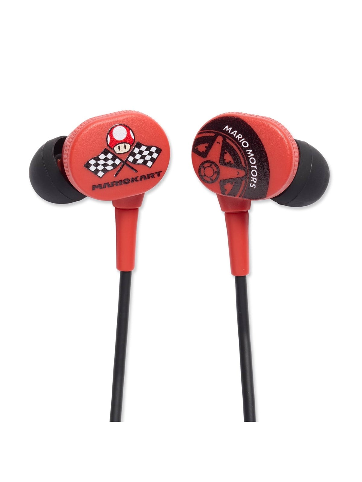 Powera Wired Earbuds For Nintendo Switch - Mario Kart Motors - Gaming Zubehoer - Nshs0399-01