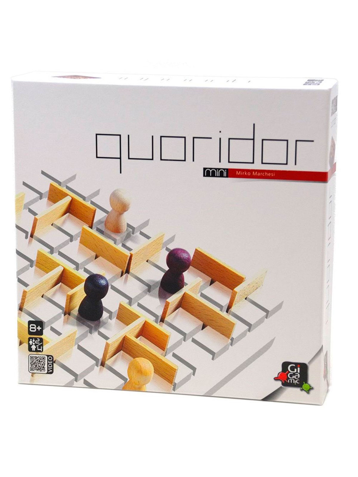 Gigamic Quoridor Mini (Nordic + EN) - Brettspiele - Gig0104