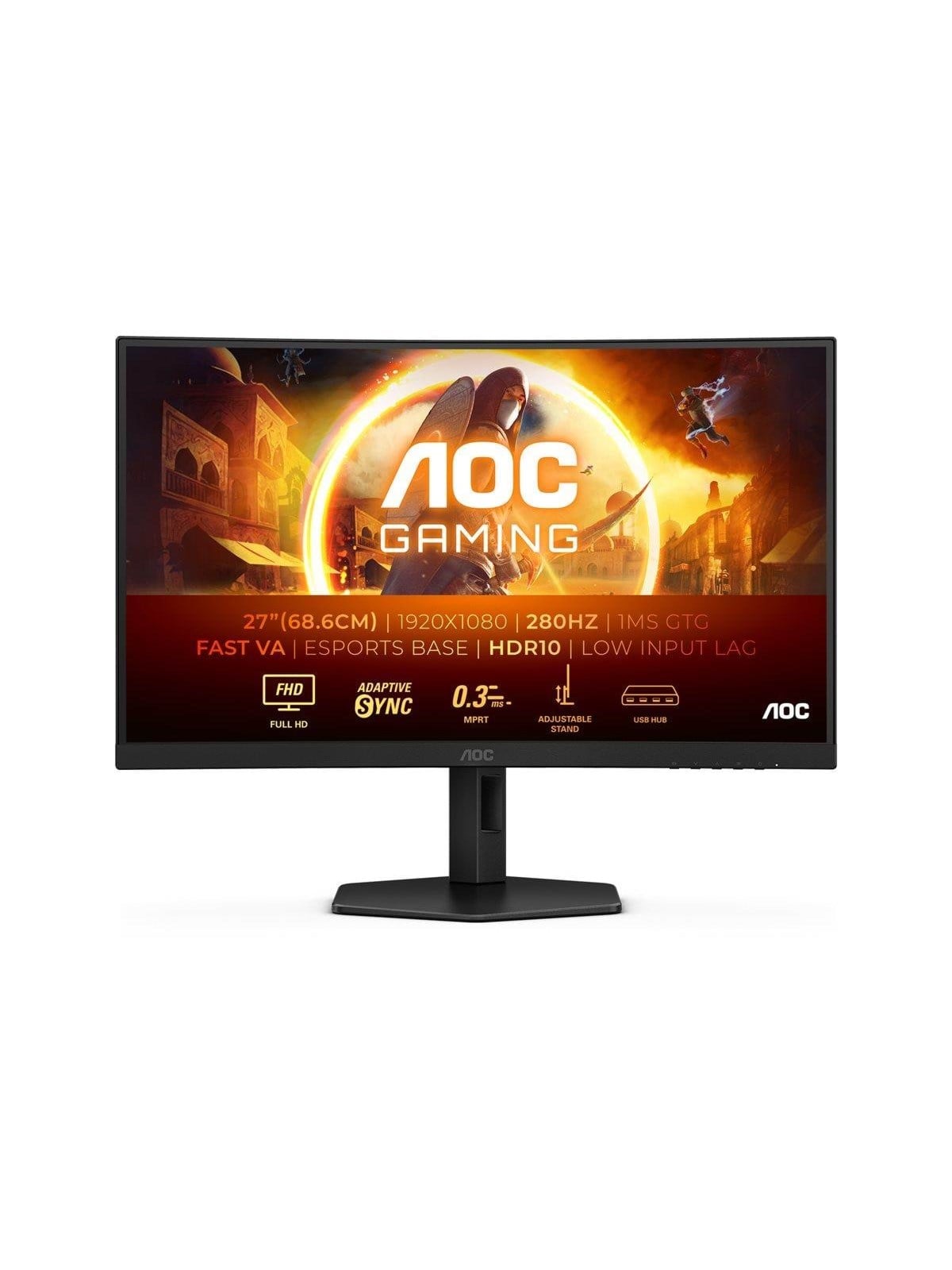 27" Aoc C27g4zxu - 1920x1080 (Fhd) - 280hz - VA - Bildschirm