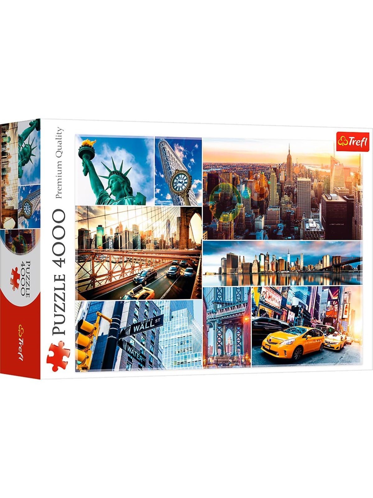Trefl Puzzle - New York - Collage (4000 Pieces) Boden - Tfl45006