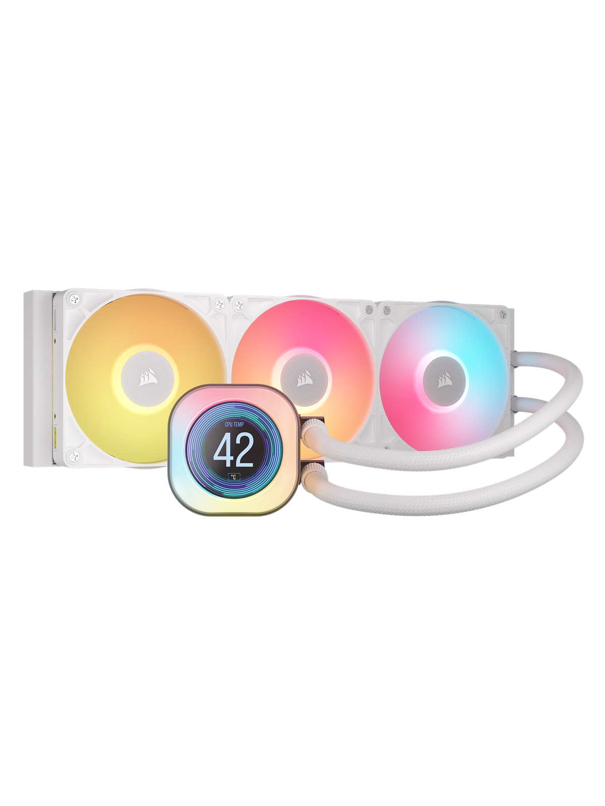 Corsair Icue Link Titan 360 RX Lcd White - Cpu-wasserkühlung - Max 36 Dba - Cpu Kuehler - Cw-9061026-ww