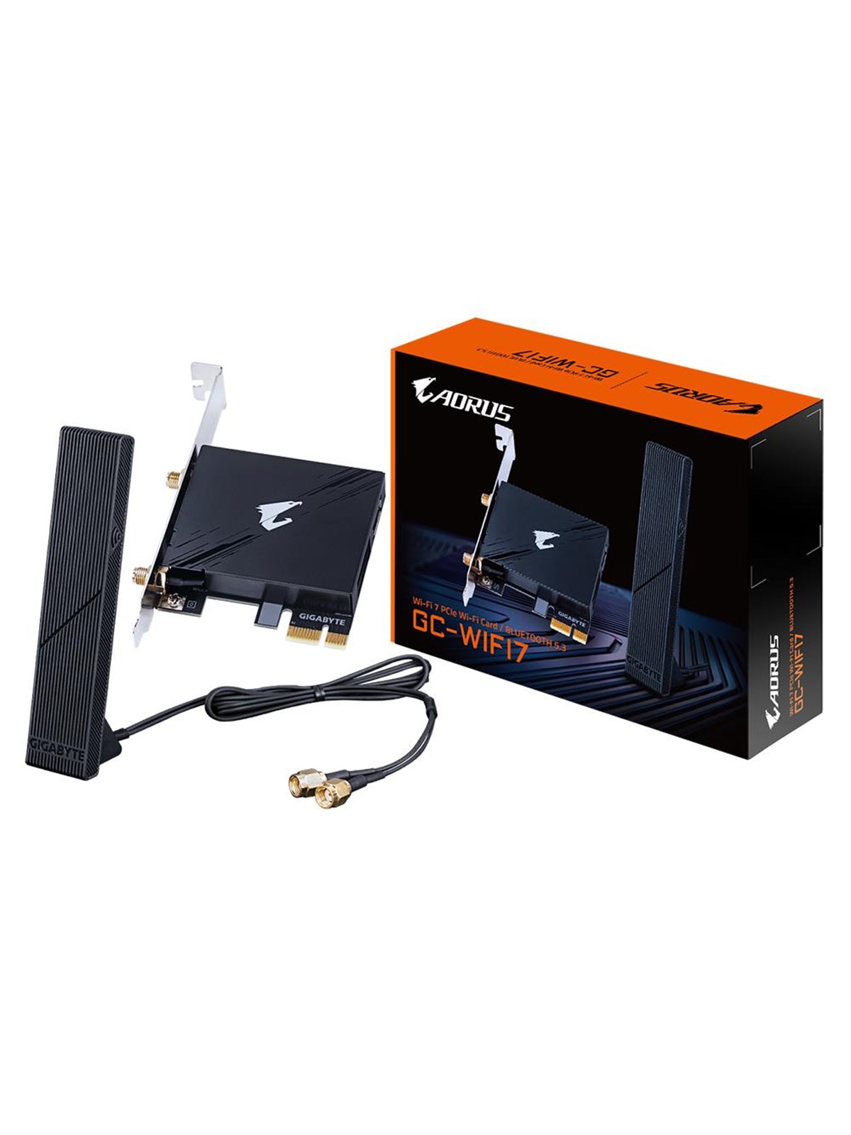 Gigabyte Aorus Gc-wifi7 - Network Adapter - Pcie - Netzwerkadapter Netzkarte Druckserver Usw