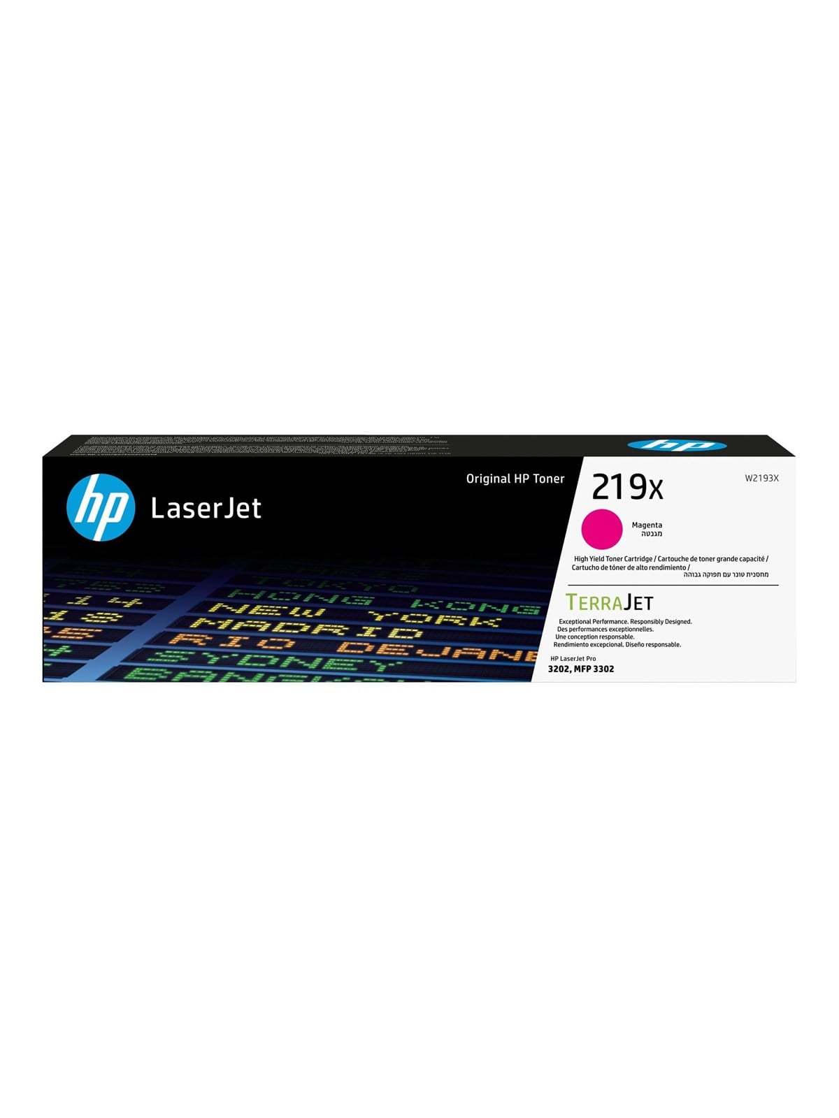 HP 219x / W2193x High Capacity Magenta Toner - Druckerzubehoer Tinte Toner