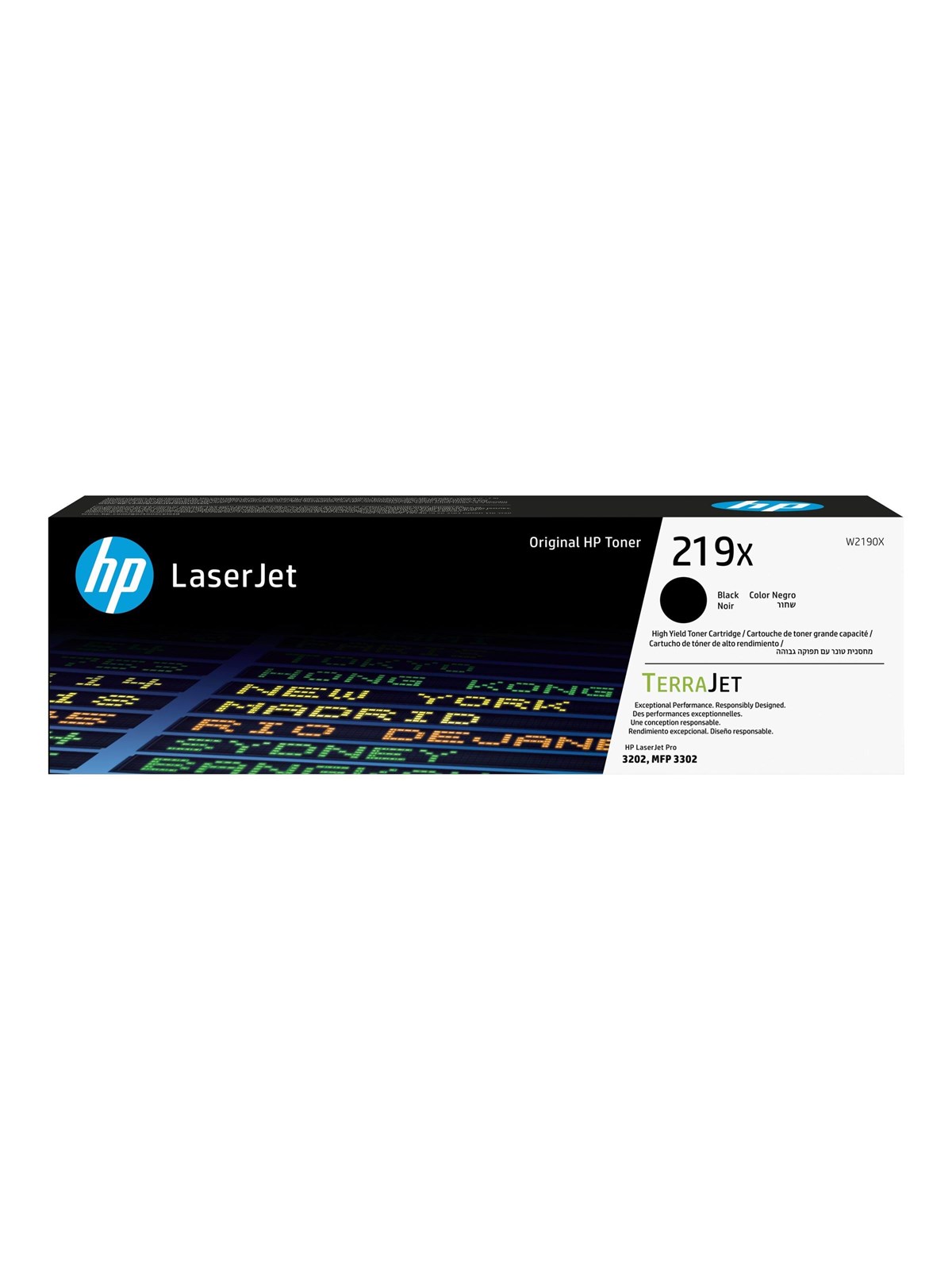 HP 219x / W2190x High Capacity Black Toner - Druckerzubehoer Tinte Toner