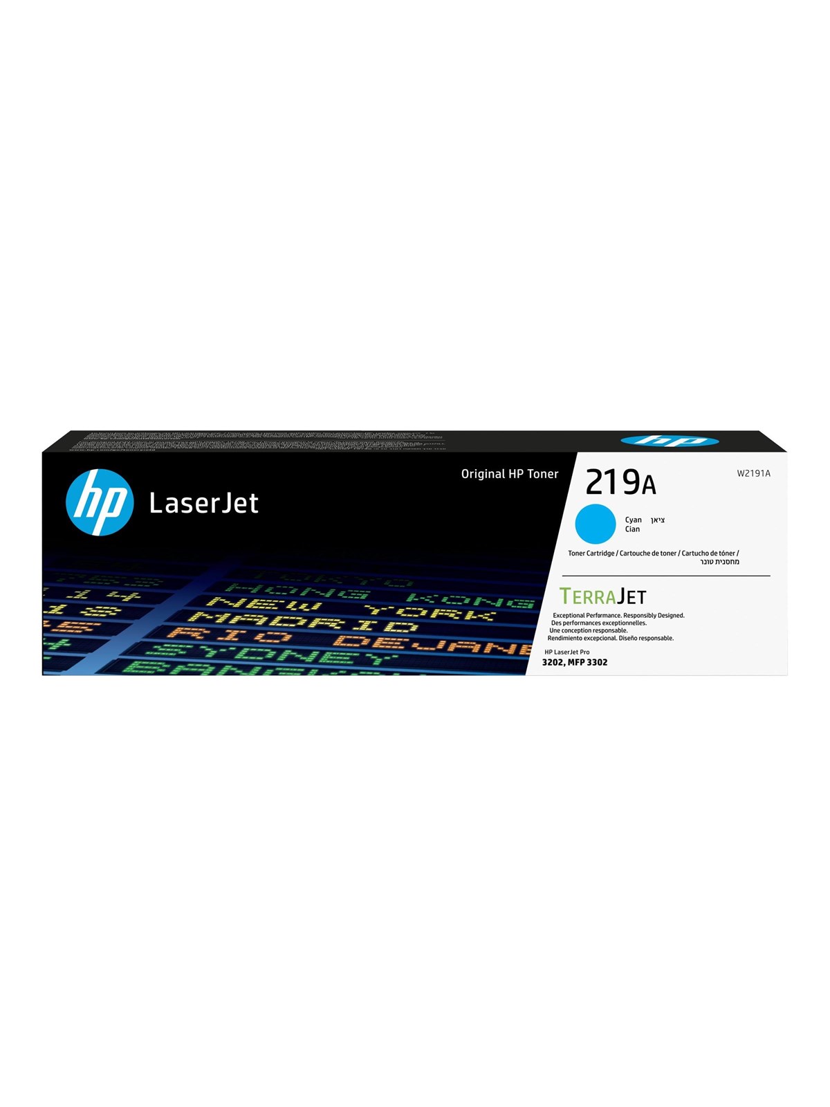 HP 219a / W2191a Cyan Toner - Druckerzubehoer Tinte Toner
