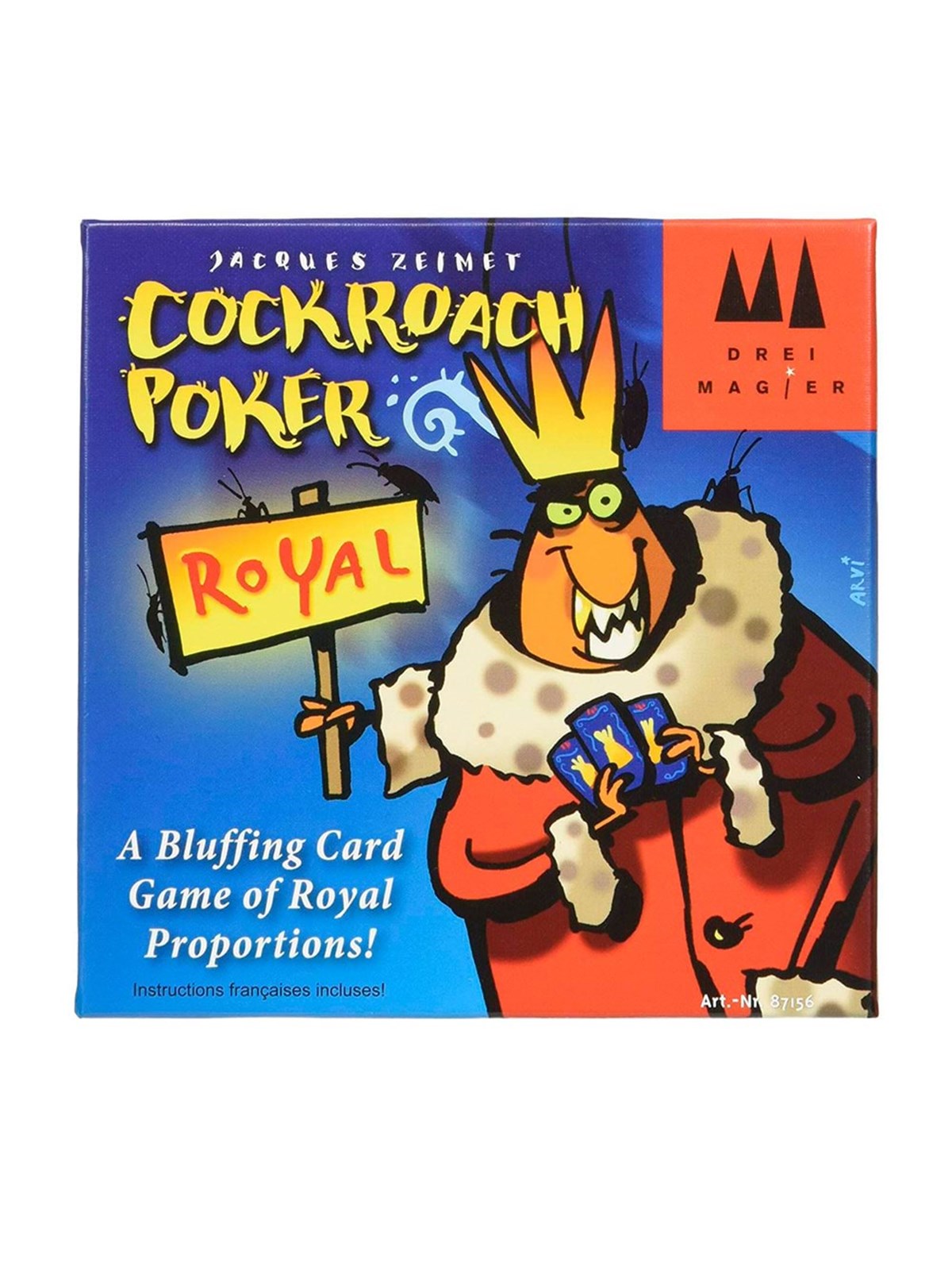 Schmidt Cockroach Poker Royal (EN) - Brettspiele - Sch0866