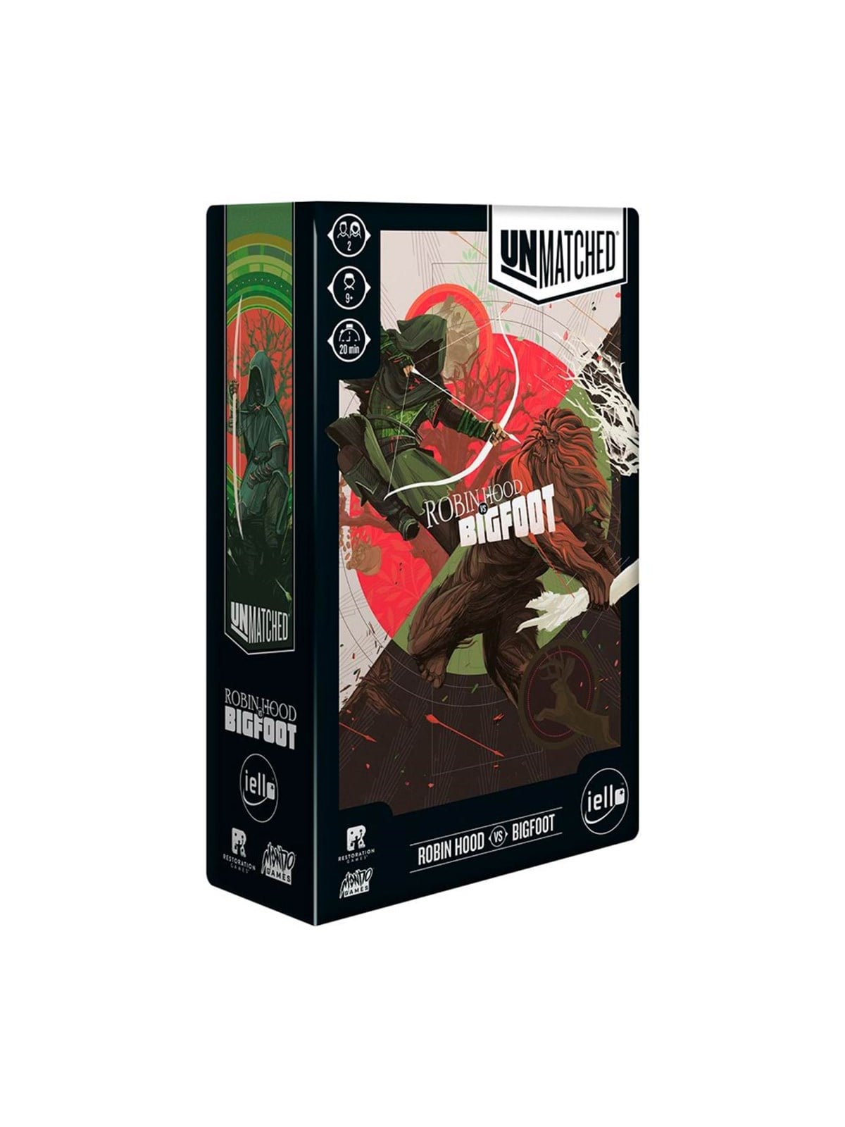 Iello Unmatched: Robin Hood VS. Big Foot (EN) - Brettspiele - Iel1759