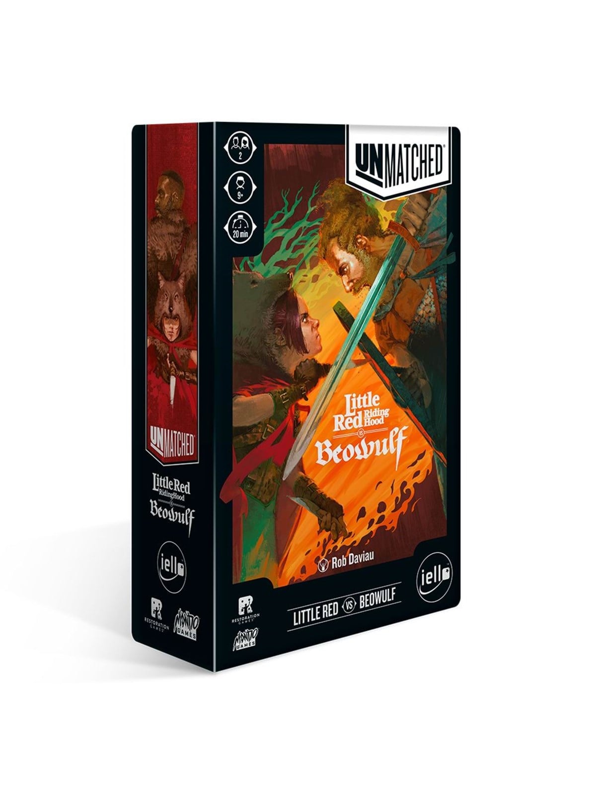 Iello Unmatched: Little Red Riding Hood Vs. Beowulf (EN) - Brettspiele - Iel1871