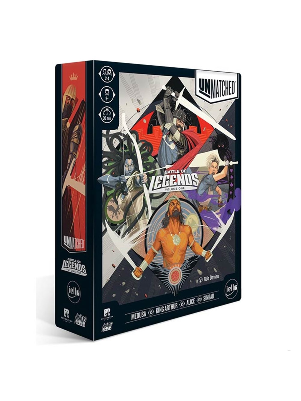 Iello Unmatched: Battle Of Legends - Volume 1 (EN) - Brettspiele - Iel1755