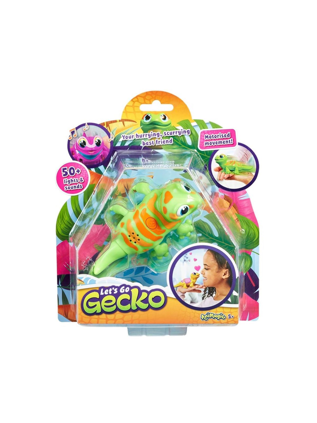 Goliath Animagic: Let's Go Gecko - Green - Spielzeug - Go26018
