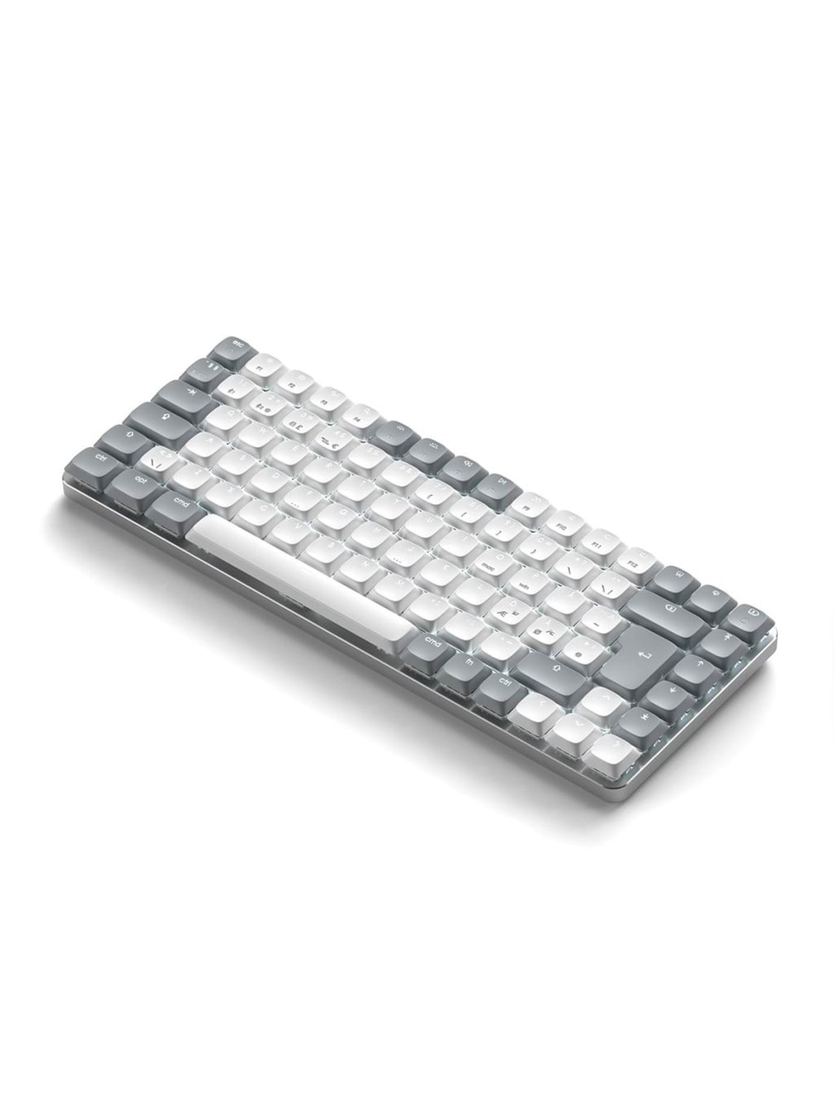 Satechi Sm1 Slim Mechanical Backlit Keyboard Nordic Layout - Light Grey - Tastatur - Ohne Ziffernblock - Nordisch - Weiss - Tastaturen - St-ksm1lt-nd