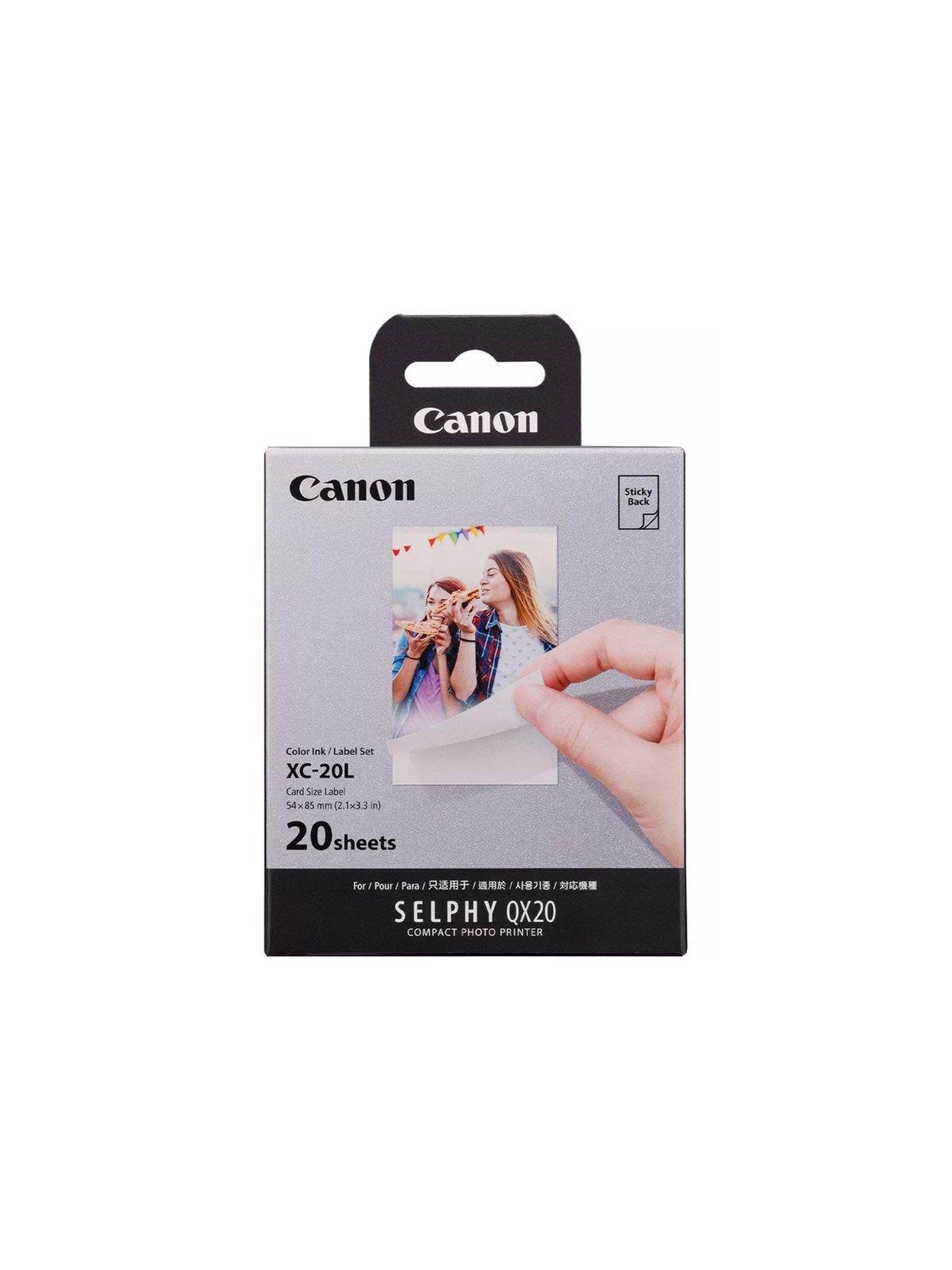 Canon Color Ink / Label Set (Xc-20l) - Papier Fotopapier Und Etiketten - 6755c002