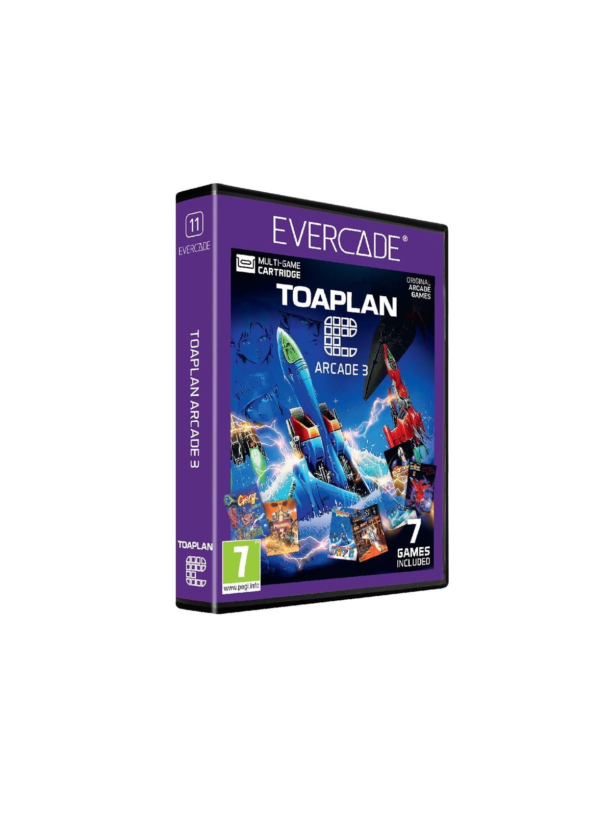 Toaplan Arcade 3 - Evercade - Retro - Pegi 7 - Spiele - 5060990240751