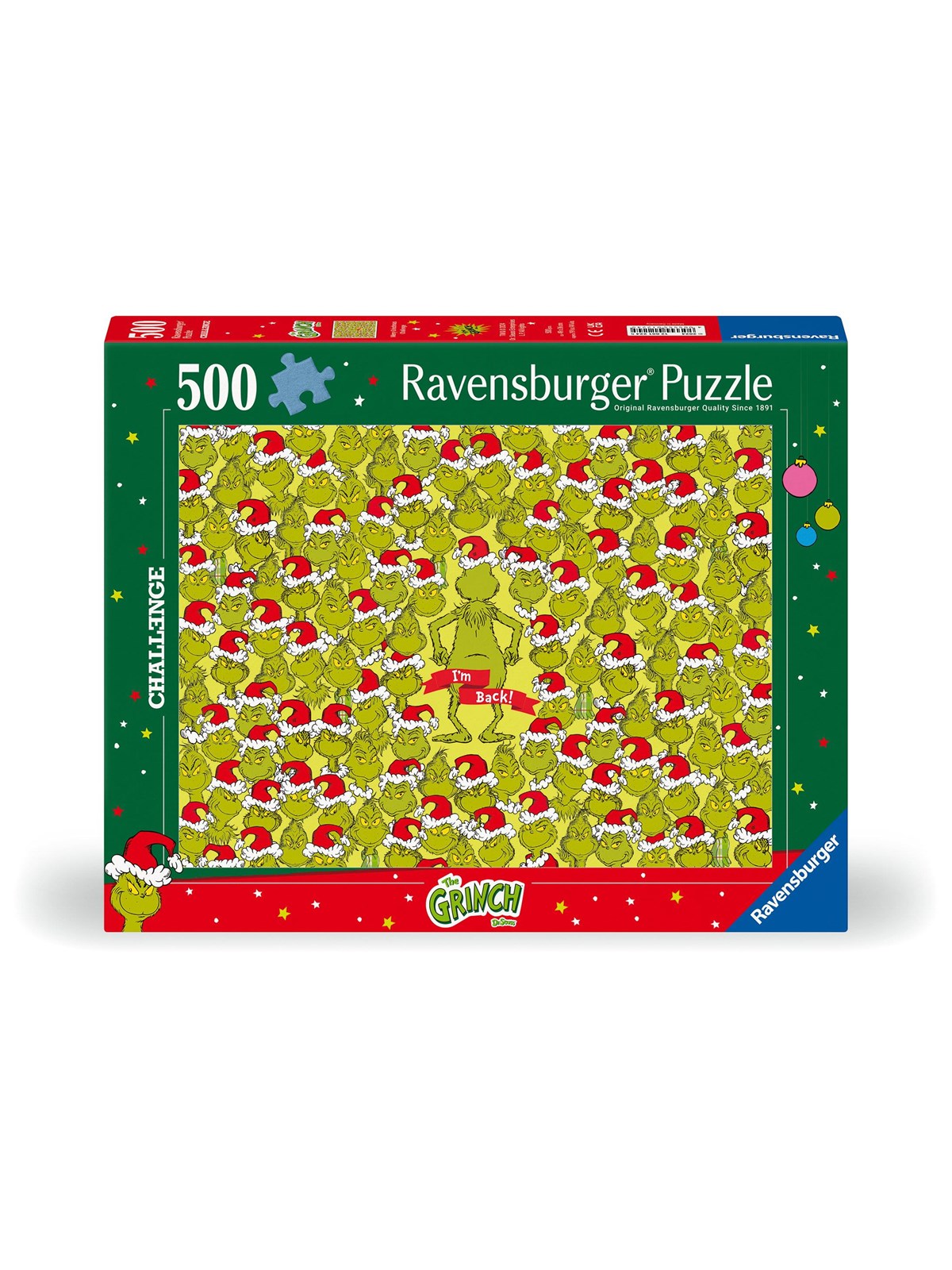 Ravensburger Challenge Grinch 500p - Puzzle - 12001224
