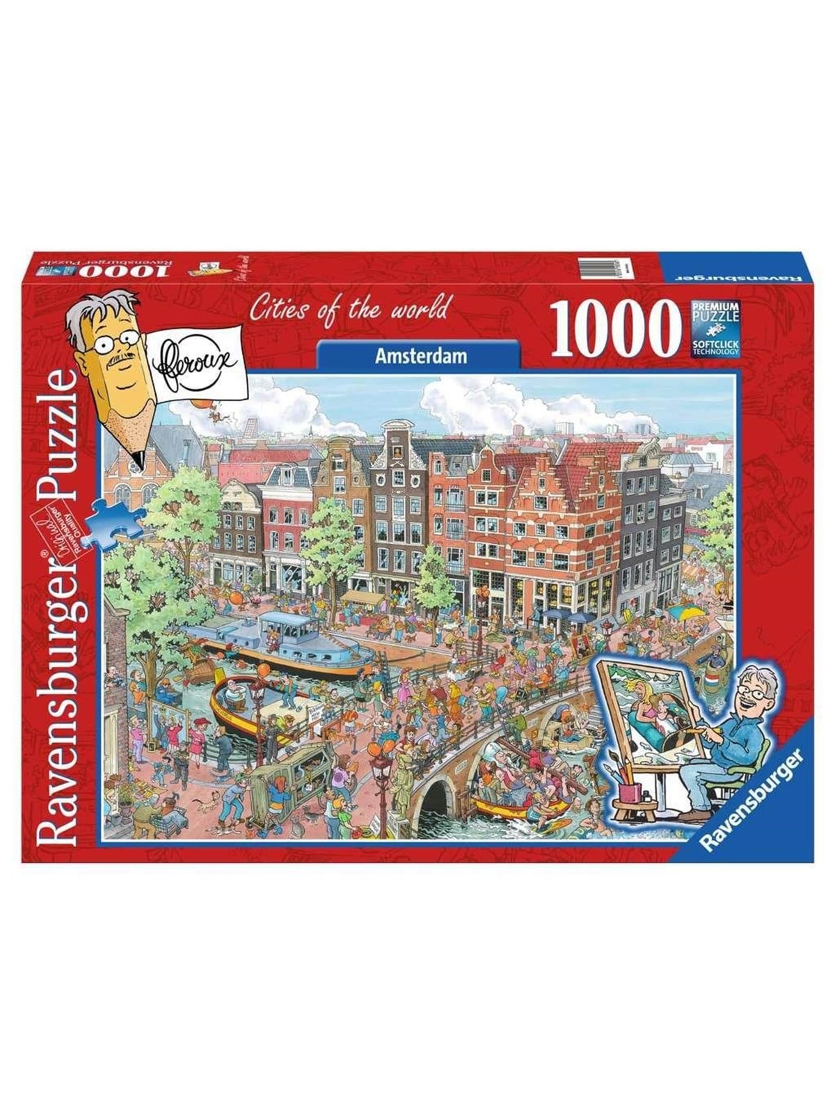 Ravensburger Amsterdam 1000p - Puzzle - 12000296