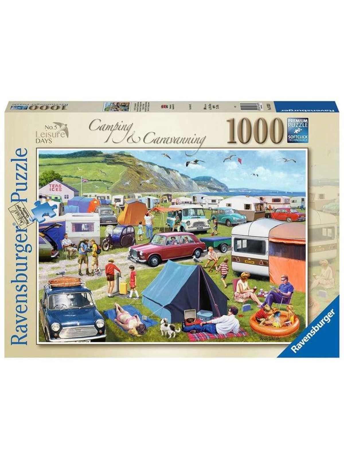 Ravensburger Camping & Caravanning 1000p - Puzzle - 12000122