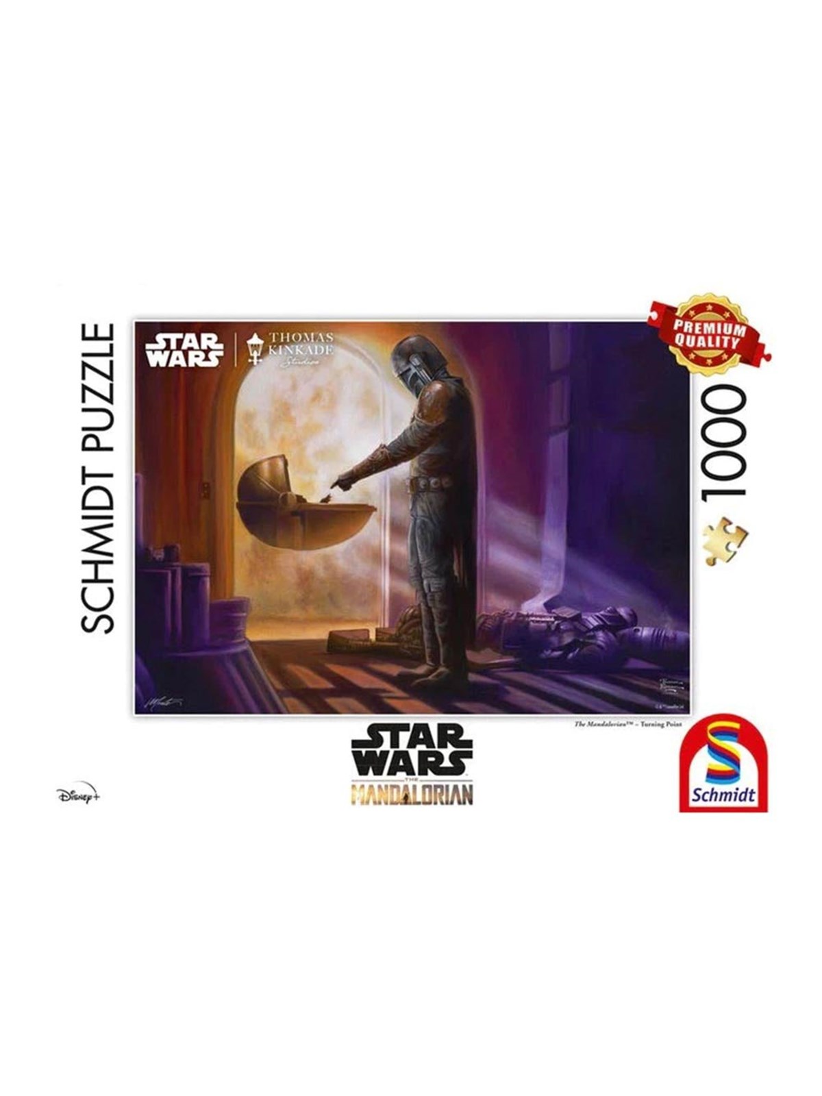 Schmidt Puzzle - Thomas Kinkade: Star Wars The Mandalorian - Turning Point (1000) - Sch7376