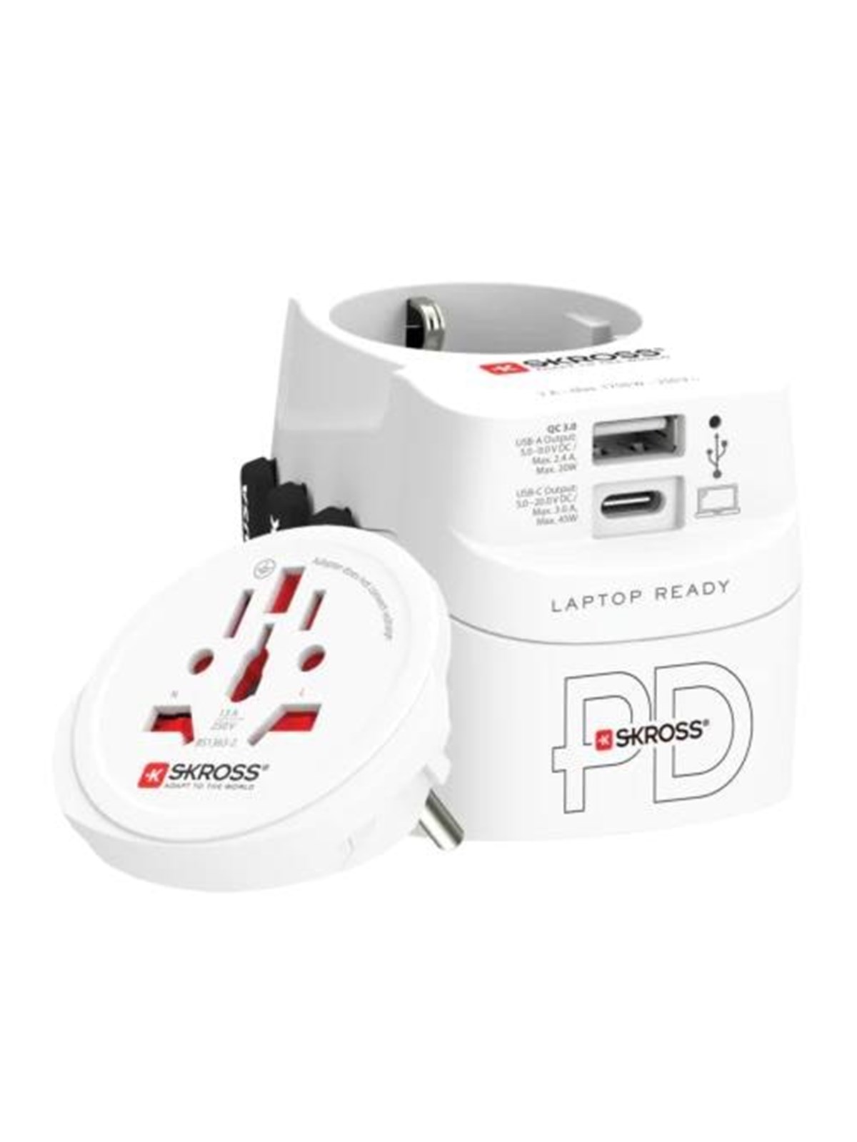 Skross Pro Light Usb Ac45pd World - Netzteile Fuer Laptops - 1.302474