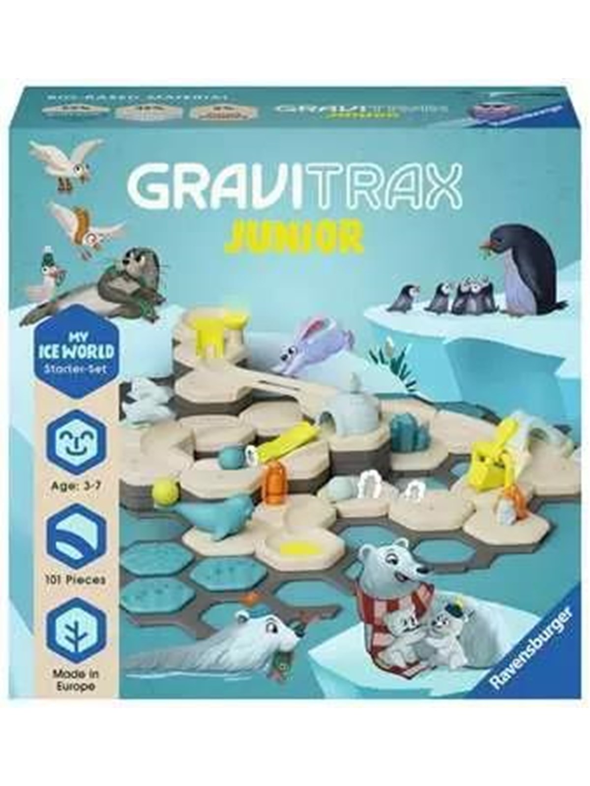 Gravitrax Junior Starter-set L Ice - Bausets - 27060