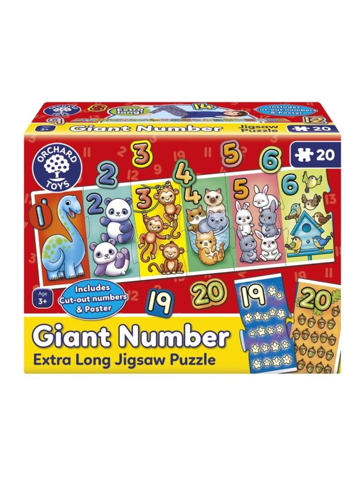 Orchard Giant Number Puzzle - Brettspiele - 600306