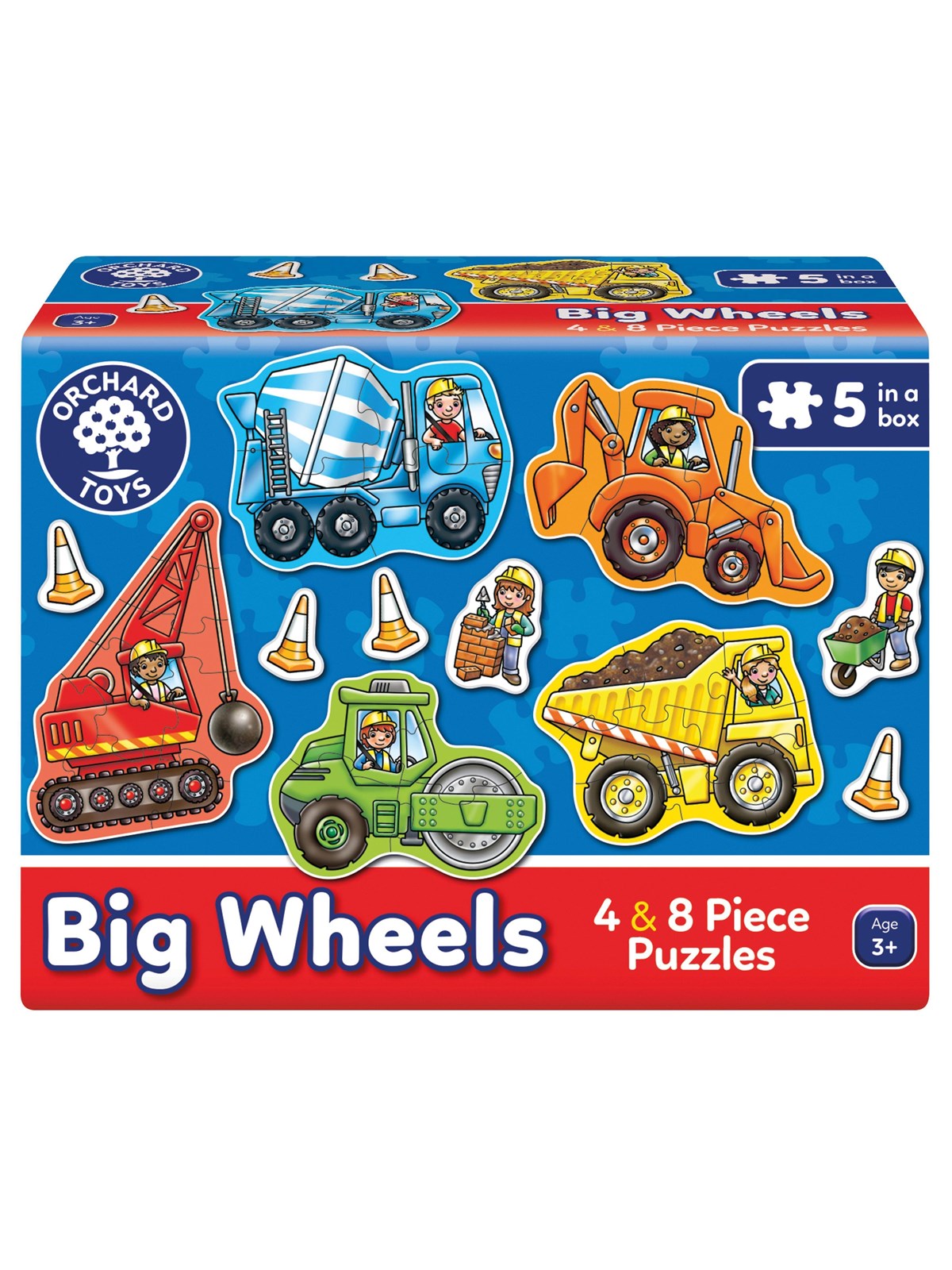 Orchard Big Wheels - Puzzle Set Boden - 600201