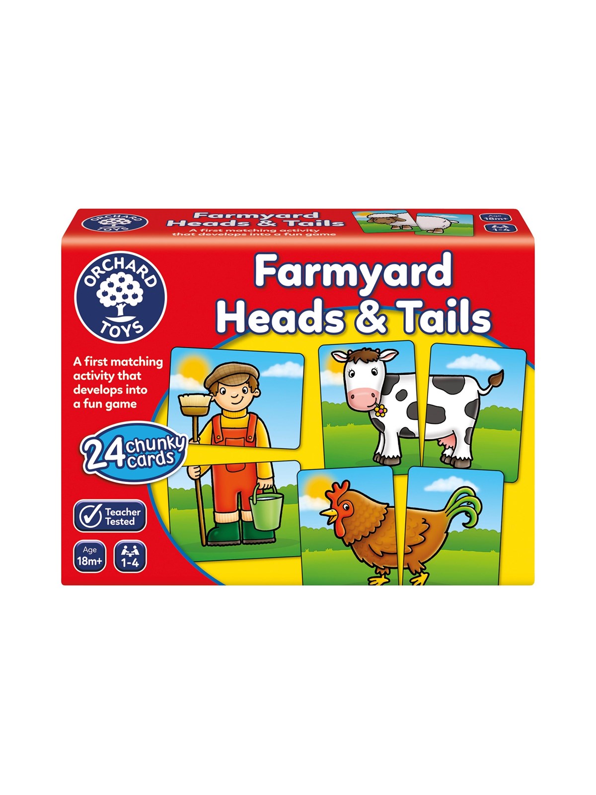 Orchard Farmyard Heads And Tails - Brettspiele - 600018