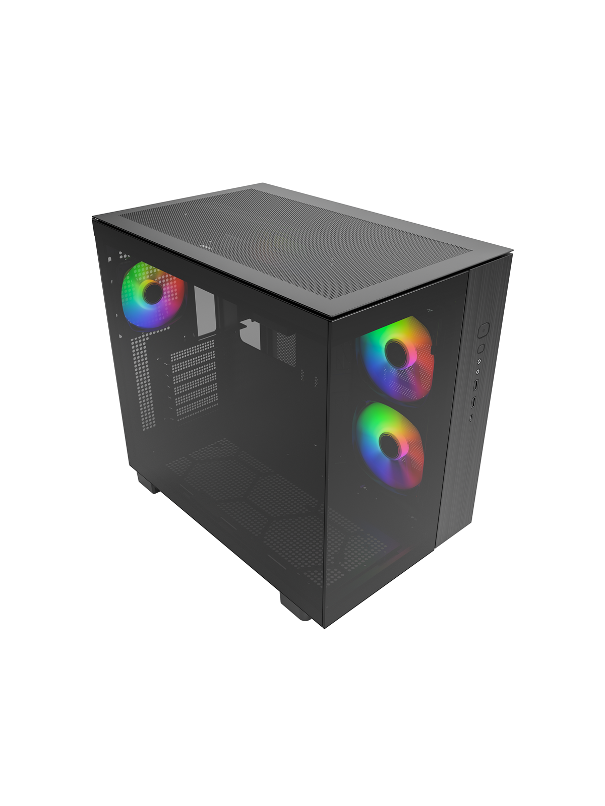 Montech King 65 Pro - Gehäuse - Miditower - Schwarz - Gehaeuse - King 65 Pro (B)