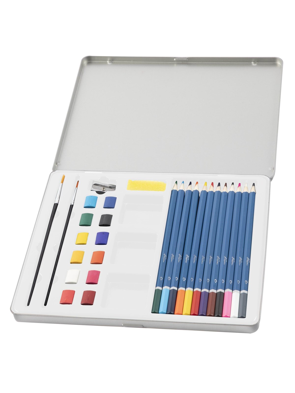 Nassau Aquarel Painting Set 28 Pcs. in Tin Box - Kunst Handwerk Ausstattung - Ar0525/ge