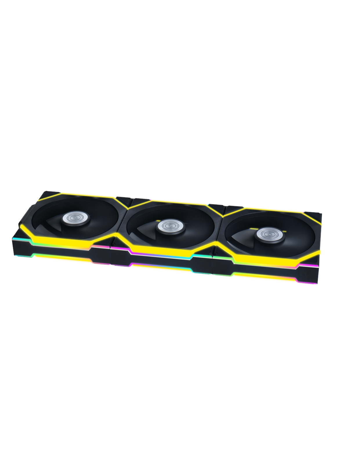 Lian Li Uni Fan SL Wireless Reverse 3-pack Black - Gehäuselüfter - 120mm - Schwarz Mit Rgb Led - 29 Dba - Gehaeuseluefter - G99.12rsl1w3b.00