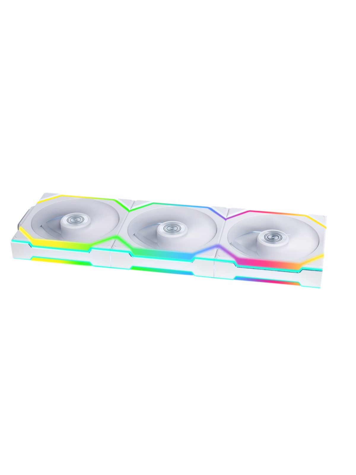 Lian Li Uni Fan SL Wireless Reverse 3-pack White - Gehäuselüfter - 120mm - Weiß Mit Rgb-beleuchtung - 29 Dba - Gehaeuseluefter - G99.12rsl1w3w.00